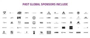 Some of the internationally renown sponsors of the Mining Show