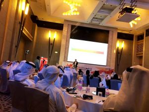 Adel Alhaimi Interpreting at HR Future Trends 1